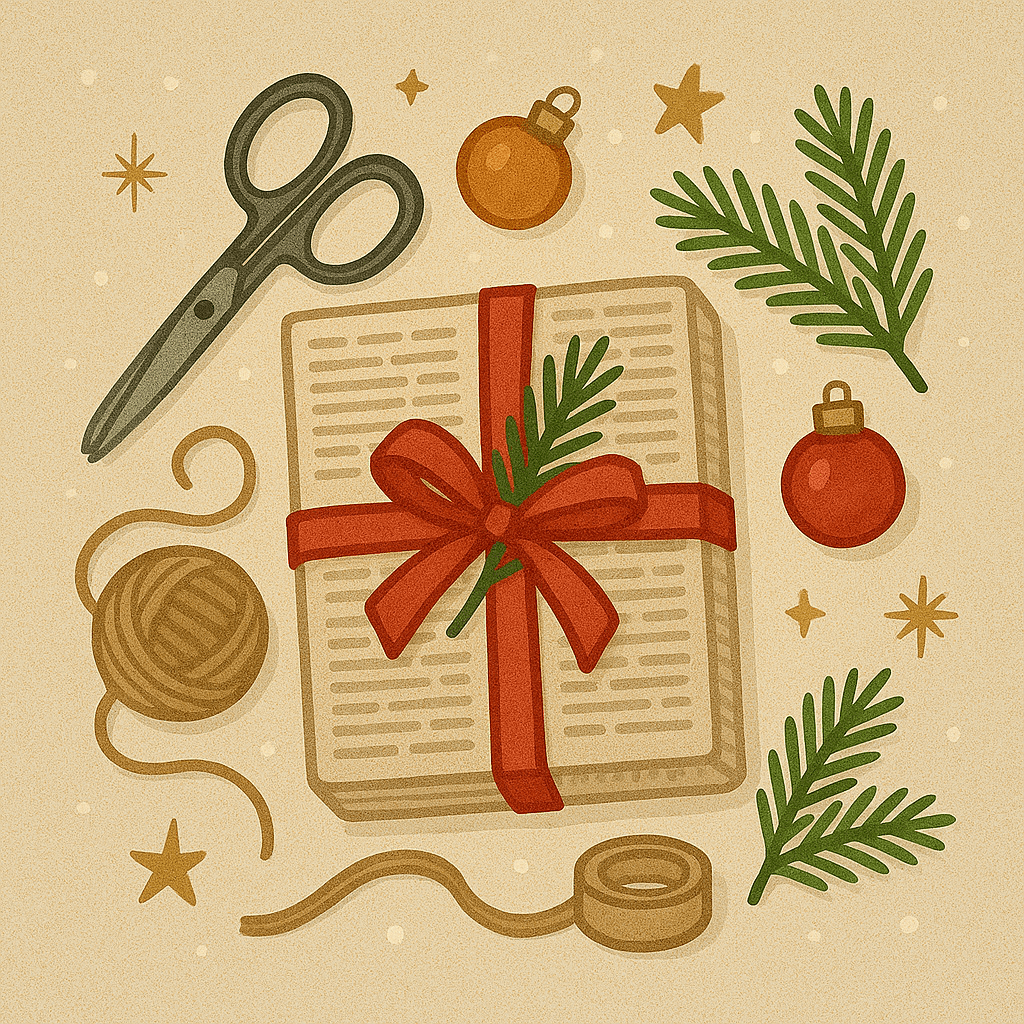 Kein Geschenkpapier zur Hand