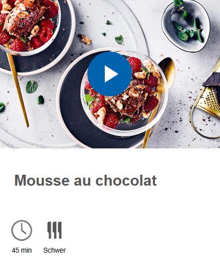 Mousse au chocolat