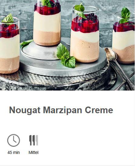 Nougat Marzipan Creme