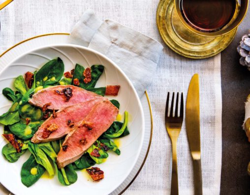 REZ_EDEKA-Geraeucherte-Entenbrust-mit-Feldsalat-Rezept-E-H REZ_EDEKA-Geraeucherte-Entenbrust-mit-Feldsalat-Rezept-E-H