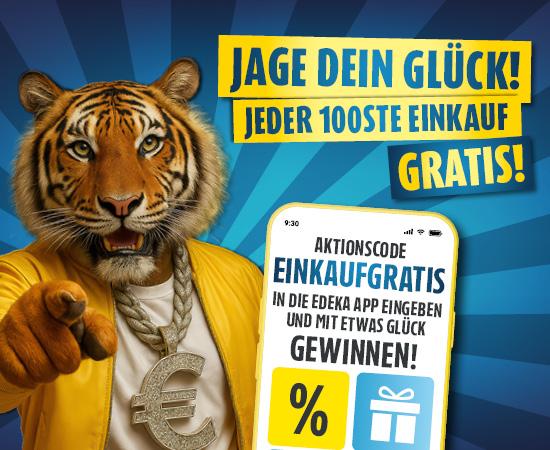 Jeder 100. Einkauf ist gratis bei diska