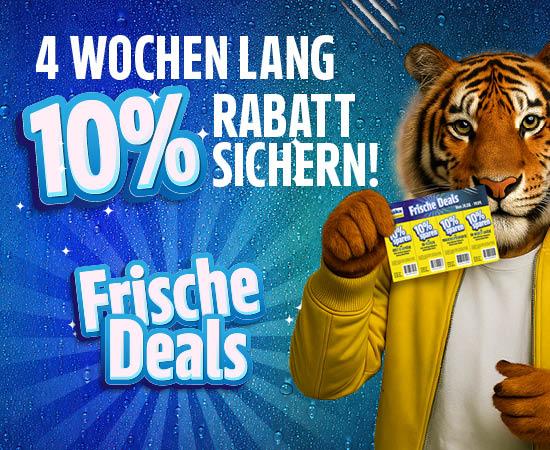 Frische Deals &ndash; vier Wochen lang 10 Prozent Rabatt bei diska