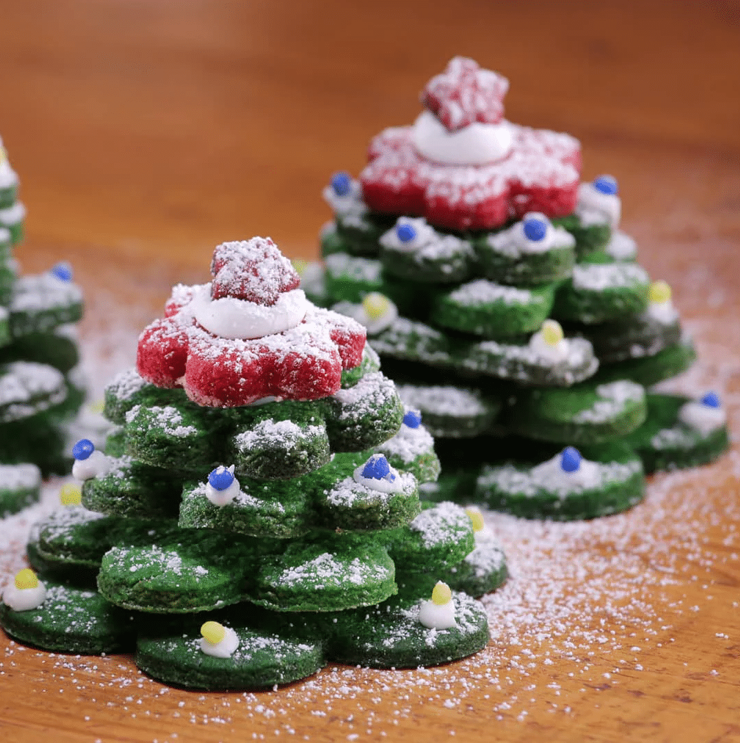 Pl&auml;tzchen-Tannenbaum